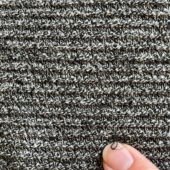 Old navy gray tunic v neck long sleeve size M light ribbed - Picture 11 of 11